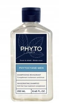 Phyto Cyane-Men Invigorating Shampoo очищающий шампунь против выпадения волос 250 мл — фото 2