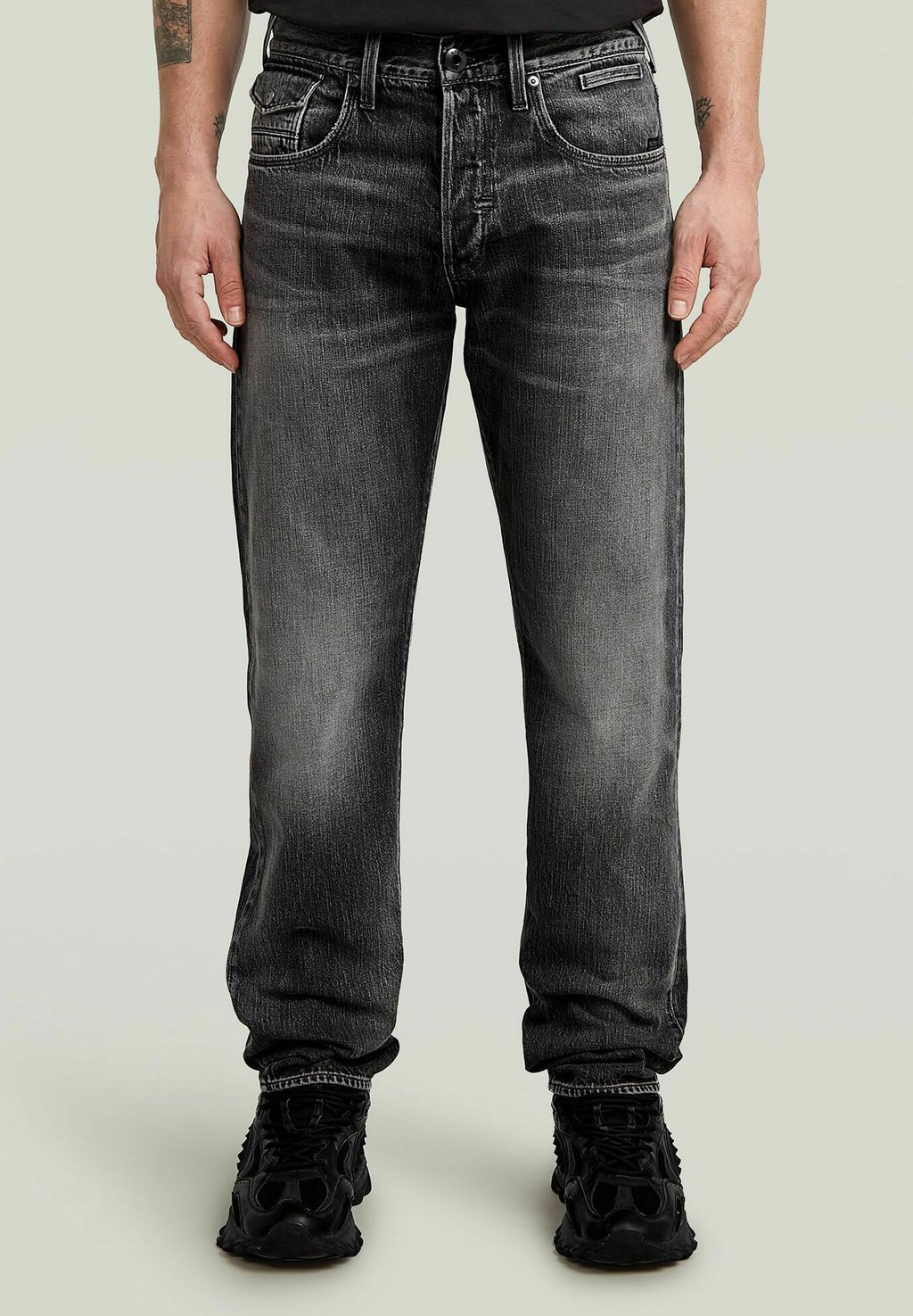 

Зауженные джинсы MORRY FWD REGULAR G-STAR, серый