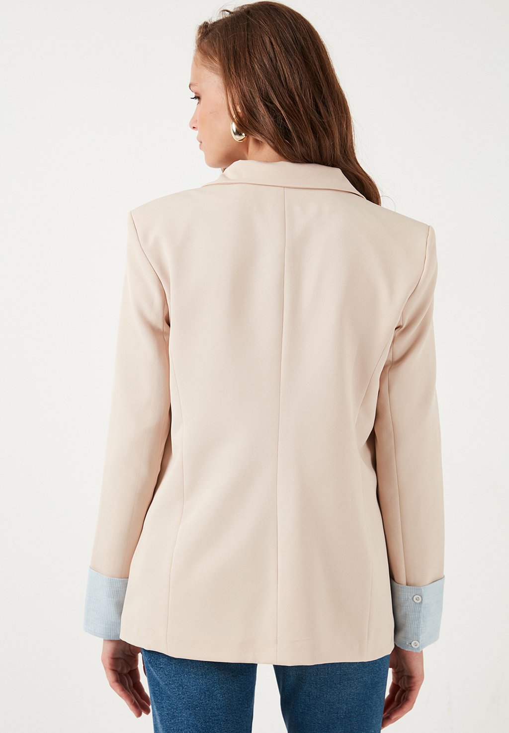 

Блейзер REGULAR FIT LELA, серый