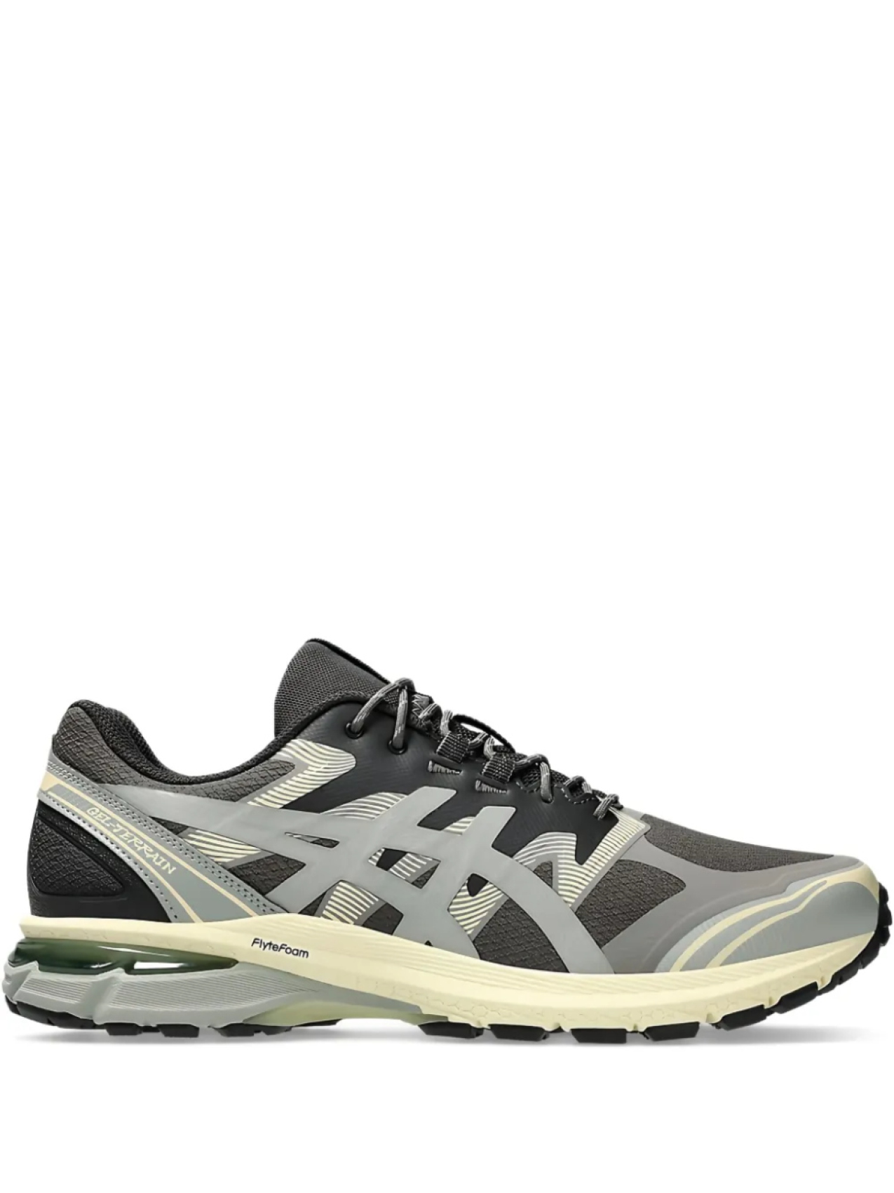 

ASICS кеды с нашивкой-логотипом, серый