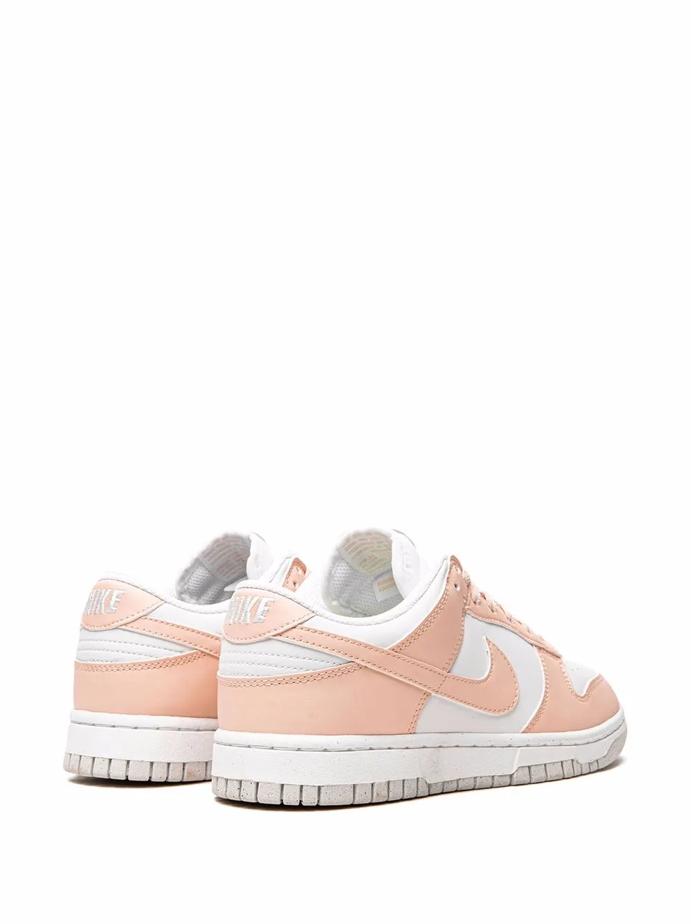 Кроссовки Dunk Low Next Nature White/Pale Coral Nike, белый — фото 3