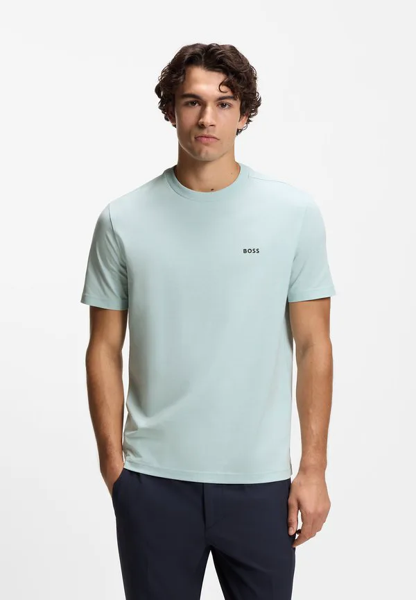 Простая футболка Boss, Turquoise/Aqua