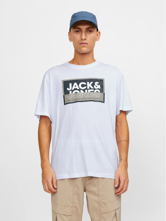 

Футболка стандартного кроя Jack&Jones, белый