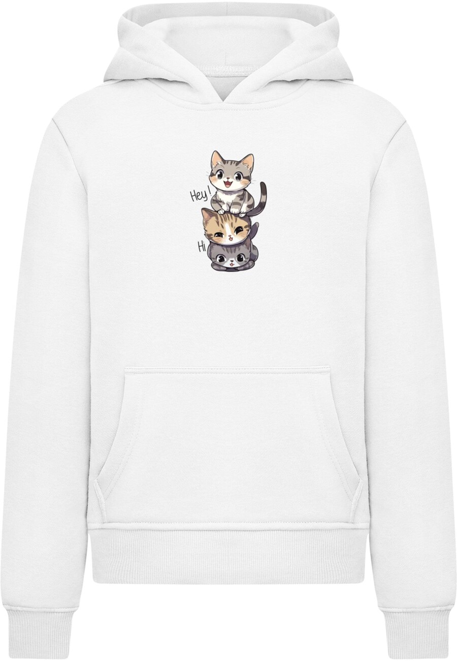

Толстовка Merchcode Hi Cats, белый