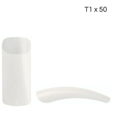 

Xan Pro Natural Square Tips With Long Band Size 1 - 50 Pieces Xanitalia Pro