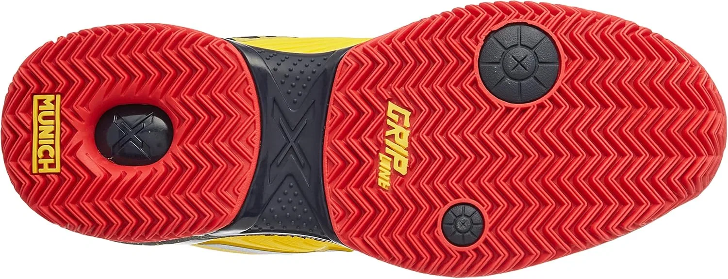 Кроссовки Munich Unisex Padx 26 Padel Paddle Shoes, Yellow 23 — фото 4