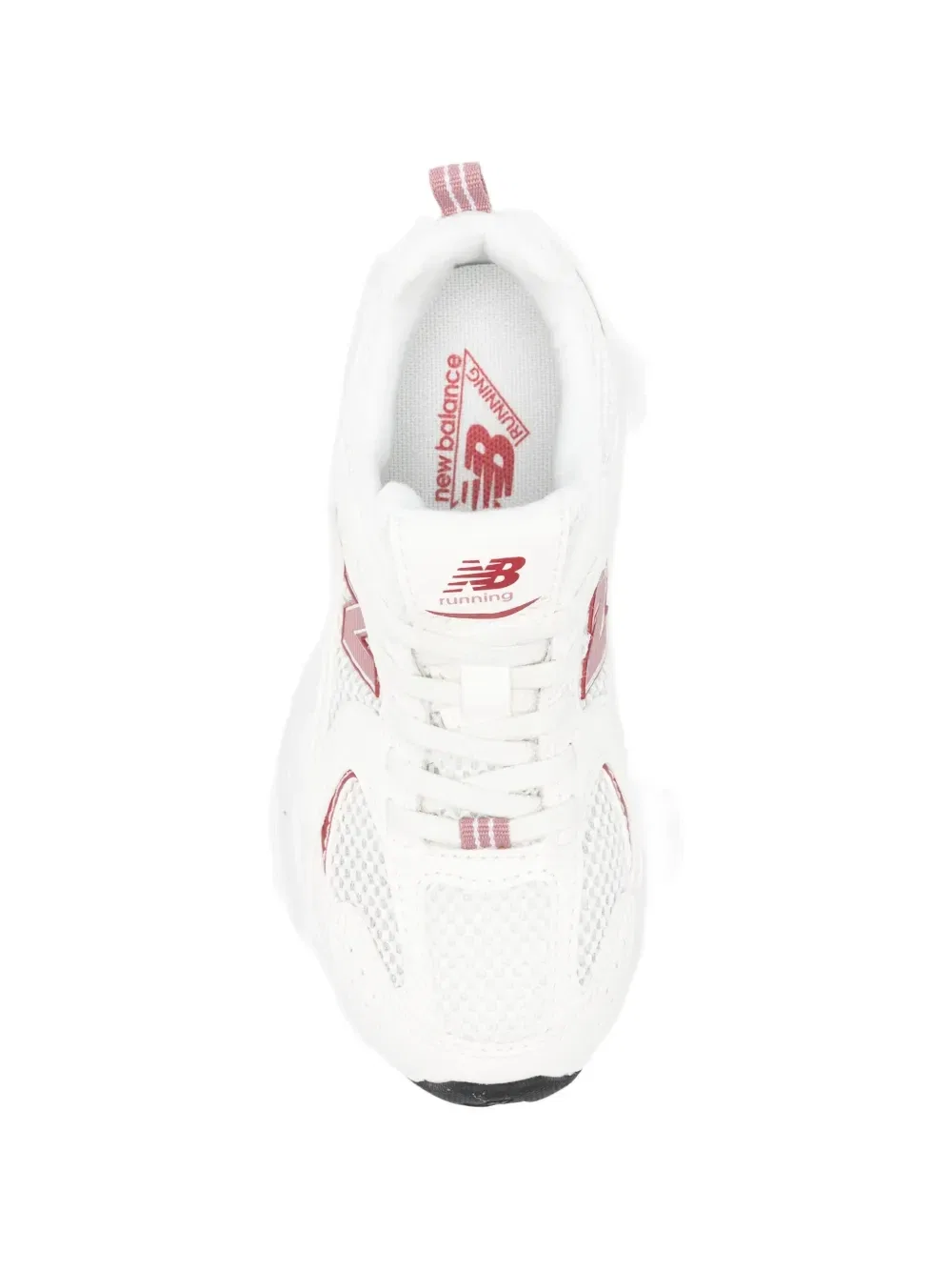 Кроссовки 530 с сетчатыми вставками New Balance Kids, бежевый — фото 3