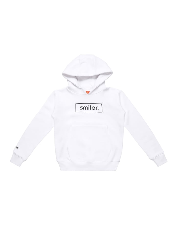 

Пуловер с капюшоном smiler., белый