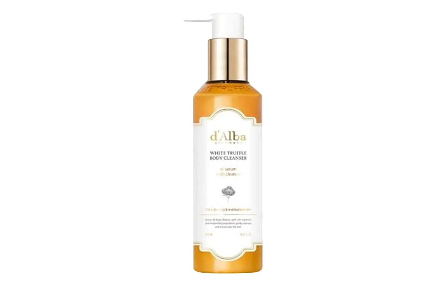 Гель для душа D'Alba White Truffle Oil Serums Hydrating Cleaning 275 мл