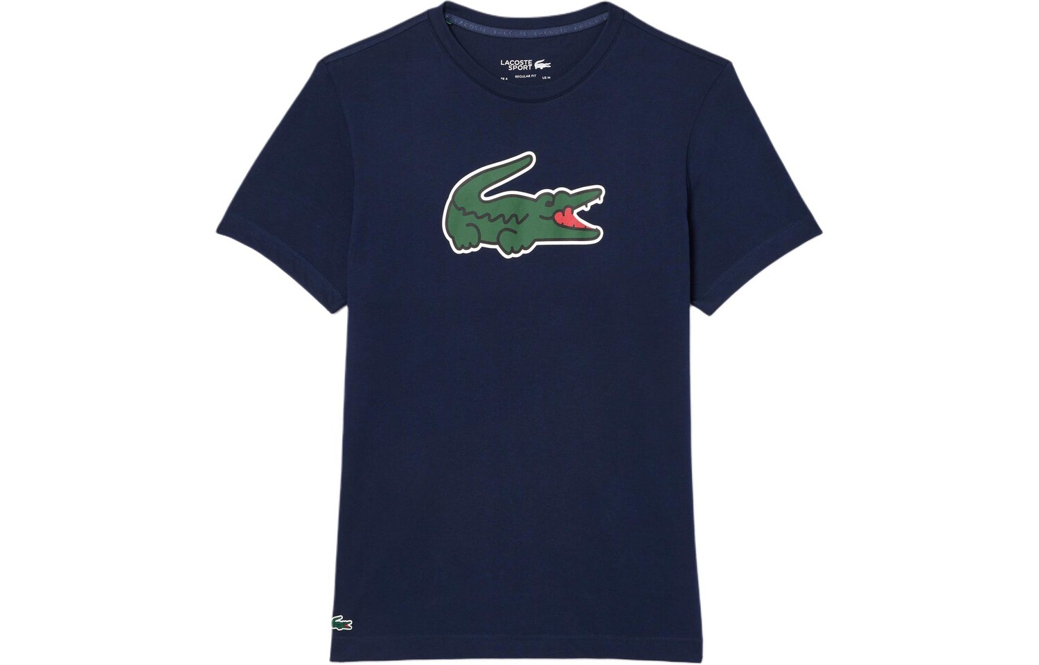 

Футболка мужская темно-синяя Lacoste, синий