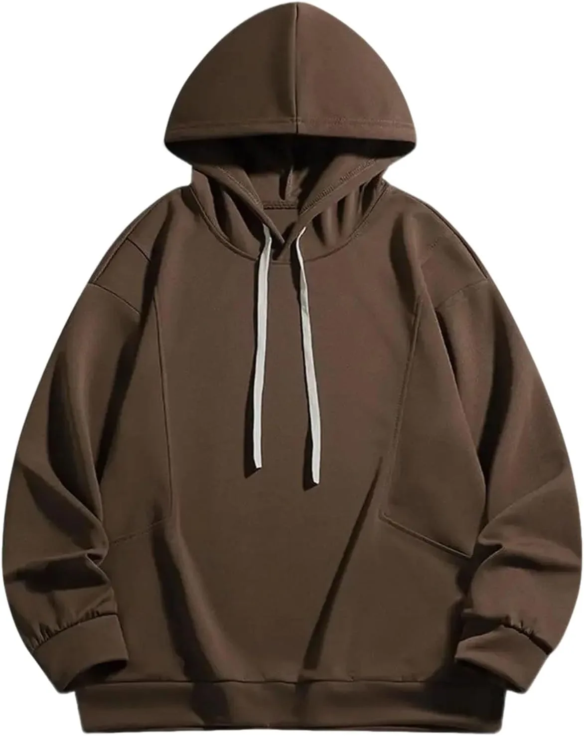 

Xiaojmake мужская толстовка с капюшоном, свободный крой, с карманами