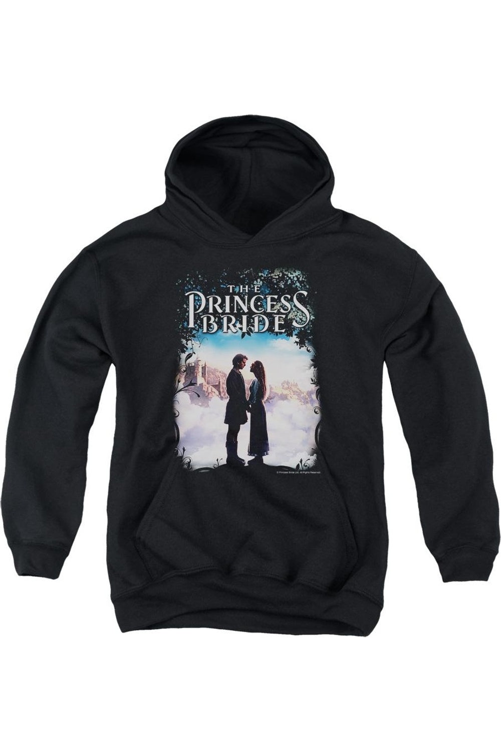 

Толстовка с капюшоном Princess Bride Storybook Love Youth Gildan, черный