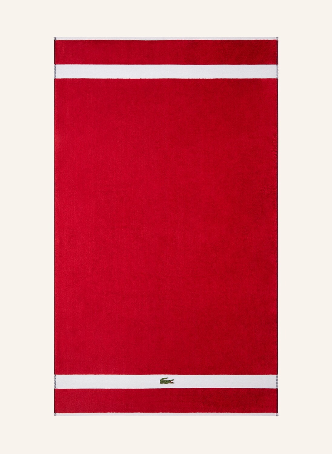 

Полотенце l casual LACOSTE, красный