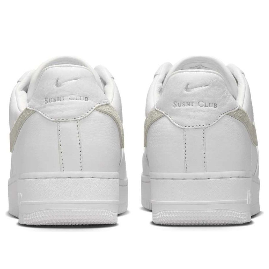 Кроссовки Nike x Sushi Club Air Force 1 Low 'Triple White' — фото 3