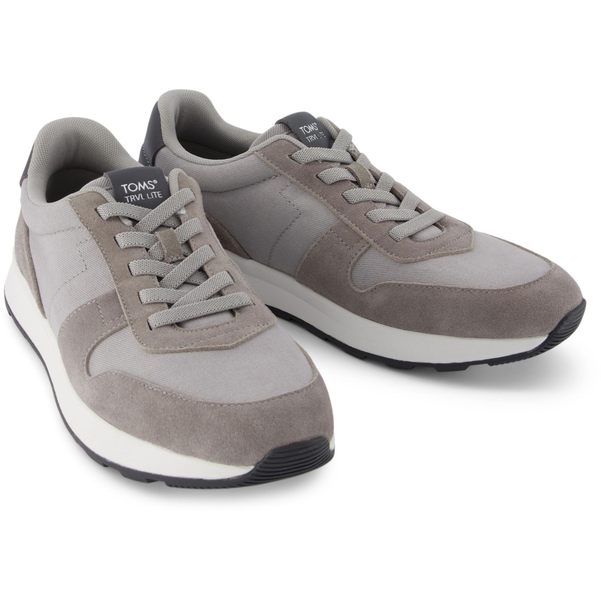 Мужские кроссовки TRVL LITE Retro Runner Toms, Water Repellent Grey — фото 3