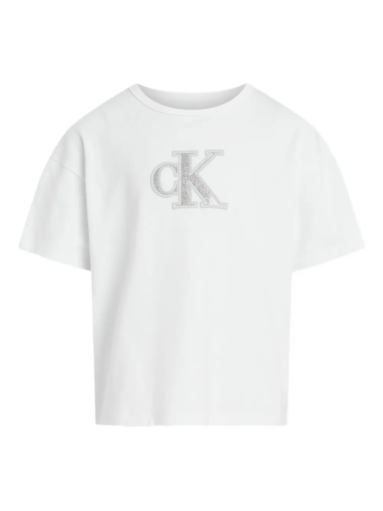 

Calvin Klein Kids футболка с логотипом, белый
