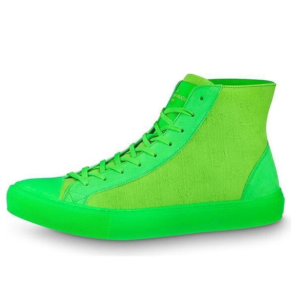 

Кроссовки tattoo ankle sneakers 'neon green' Louis Vuitton, зеленый