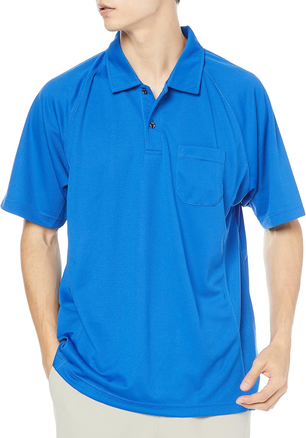 

Поло COCOS Nobuoka Andare Schietti AS-1657 с коротким рукавом и карманом Co-Cos Nobuoka