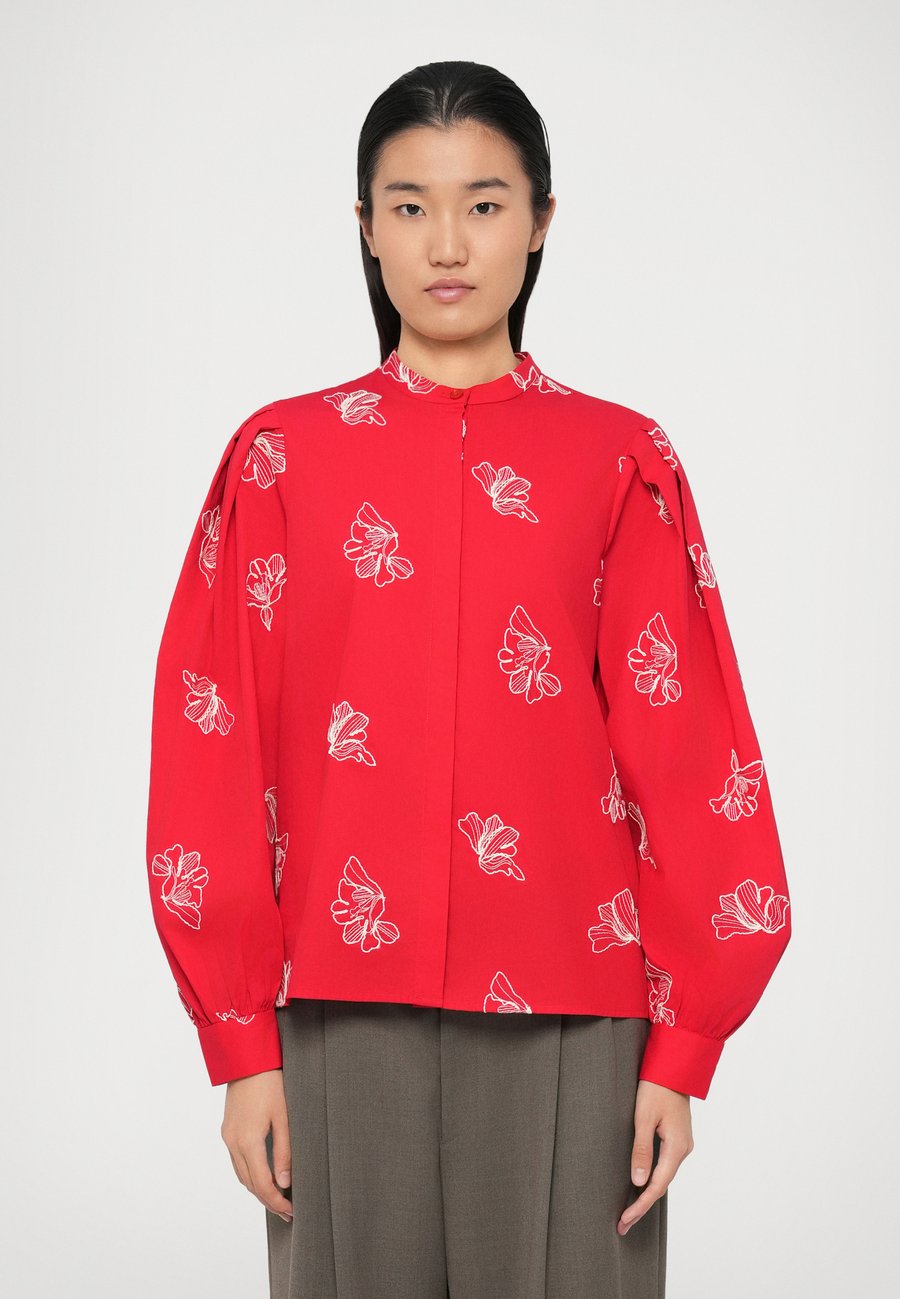 

Блуза Hofmann Copenhagen ADELE, Scarlet Red/Creme/Red