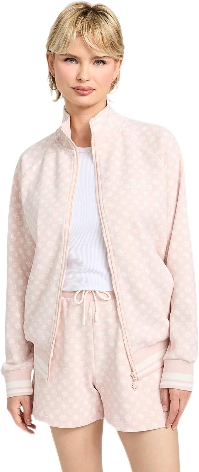 

GUESS Eco Aggie Full-Zip Sweatshirt, Aop G6O1/G6K5 Ologram