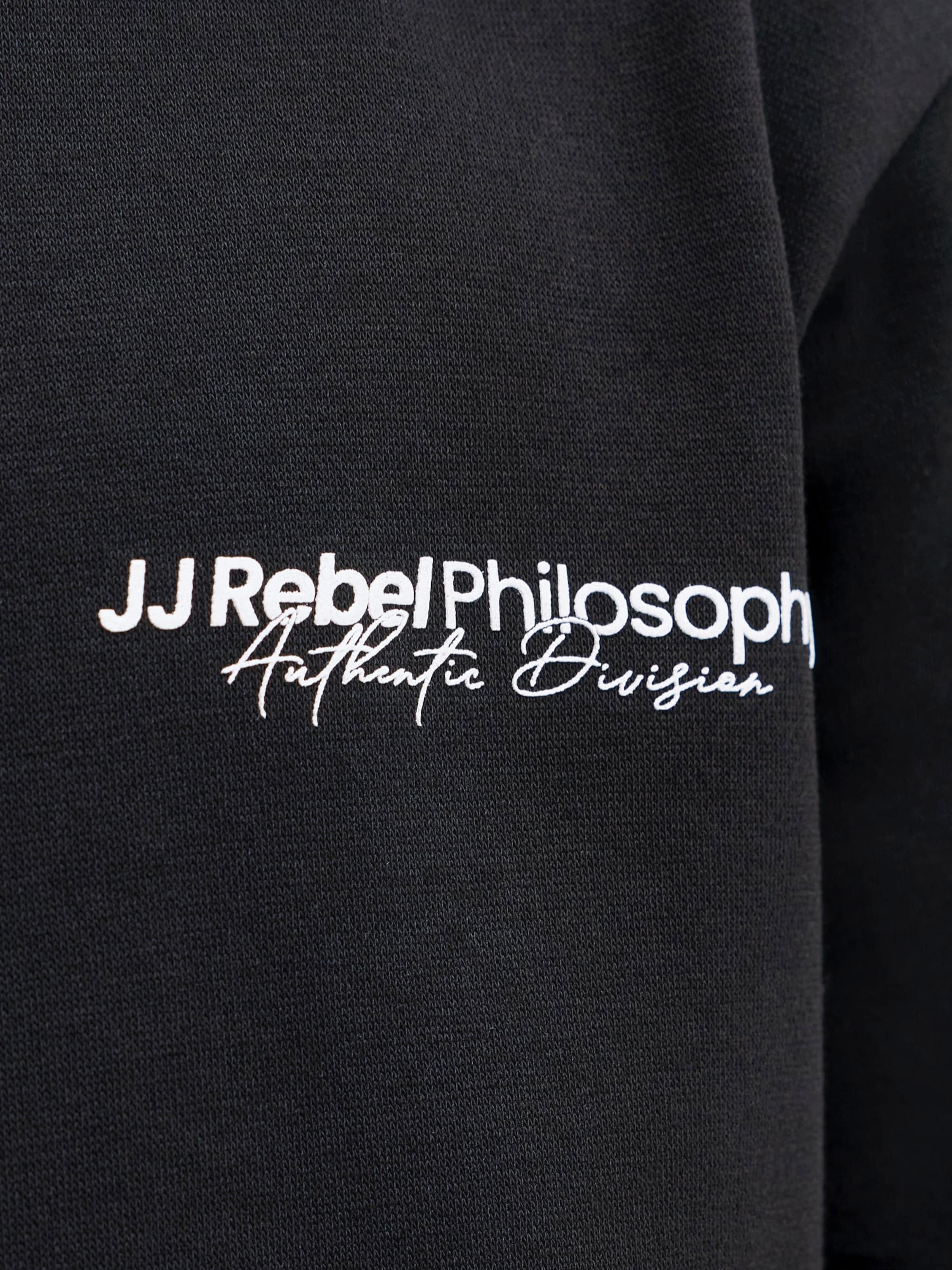 JJ Rebel Толстовка 'JREBZACK' в черном цвете — фото 3