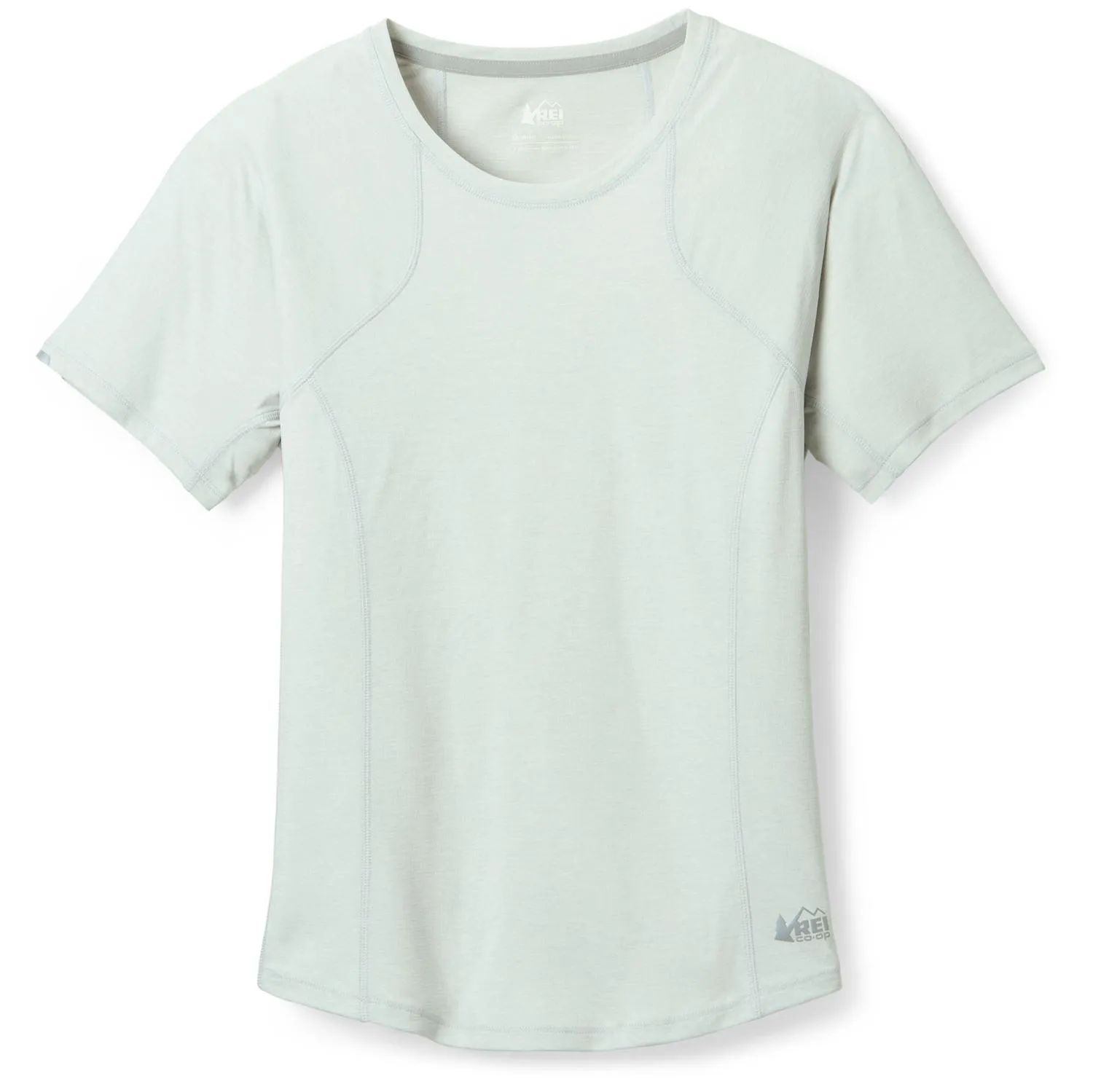 

Swiftland Асимметричная футболка для бега REI Co-op, Beachstone Gray Heather