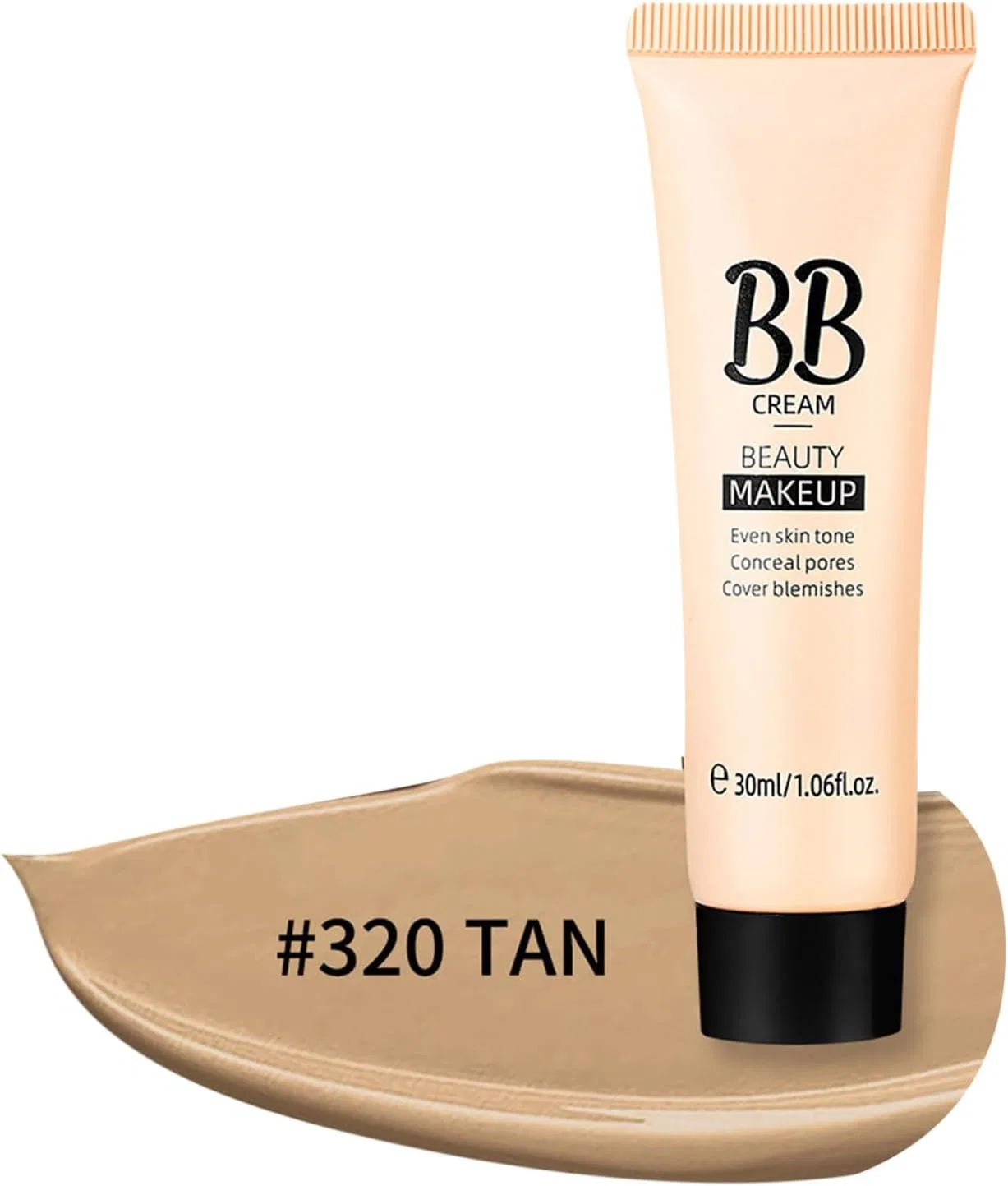 Тональный крем High Coverage, No Brand, 36 мл, светло-желтый