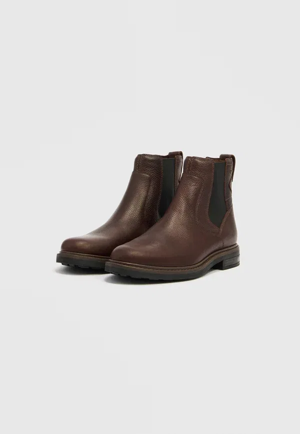 Ботинки Clarks Newford classic ankle boots, коричневая кожа — фото 2