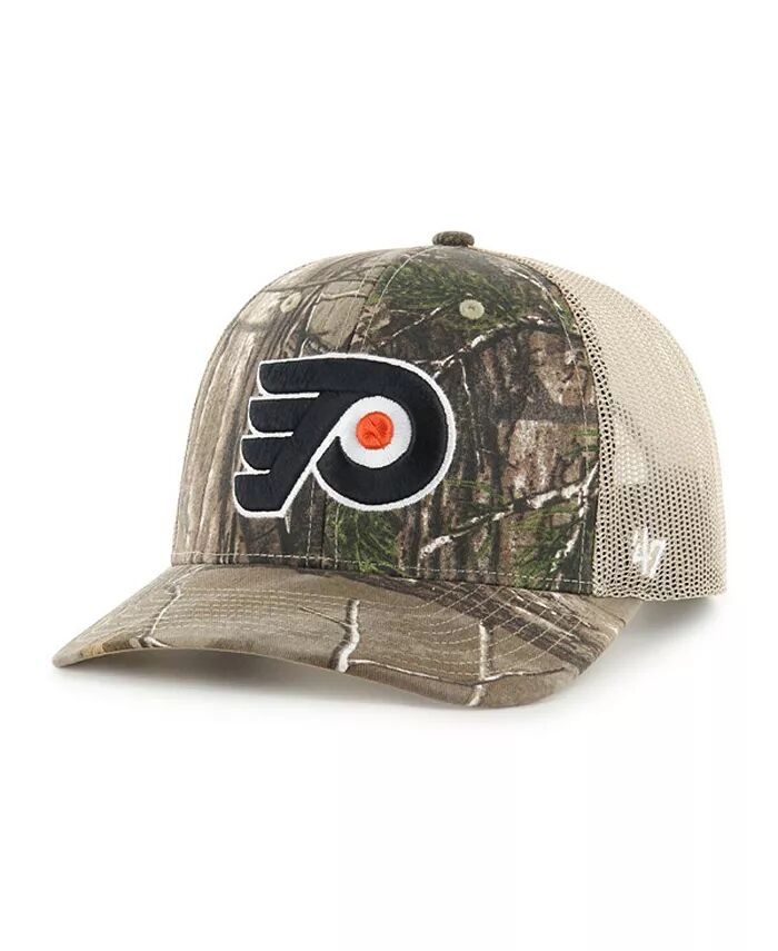 

Мужская регулируемая кепка Realtree Camo Philadelphia Flyers Logo Trucker '47 Brand