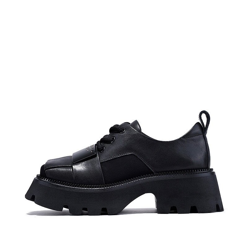 

Туфли женские повседневные Women's Casual Shoes Women's Low-Top Black Bellalily