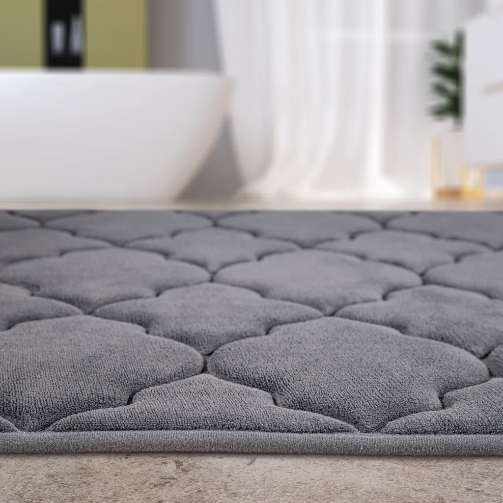 

Коврик для ванной Paco Home, серый