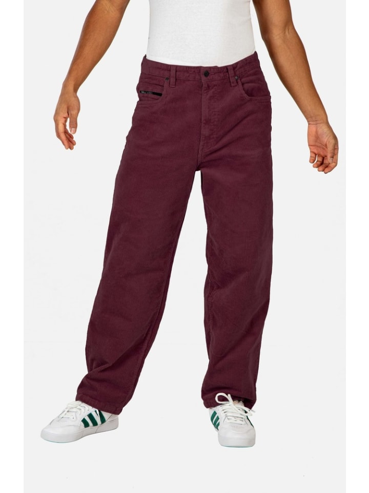 

Reell Широкие джинсы красного цвета