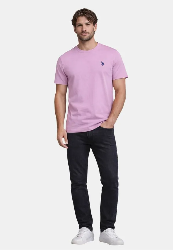 Базовая футболка uscooperr U.S. Polo Assn., Pink — фото 2