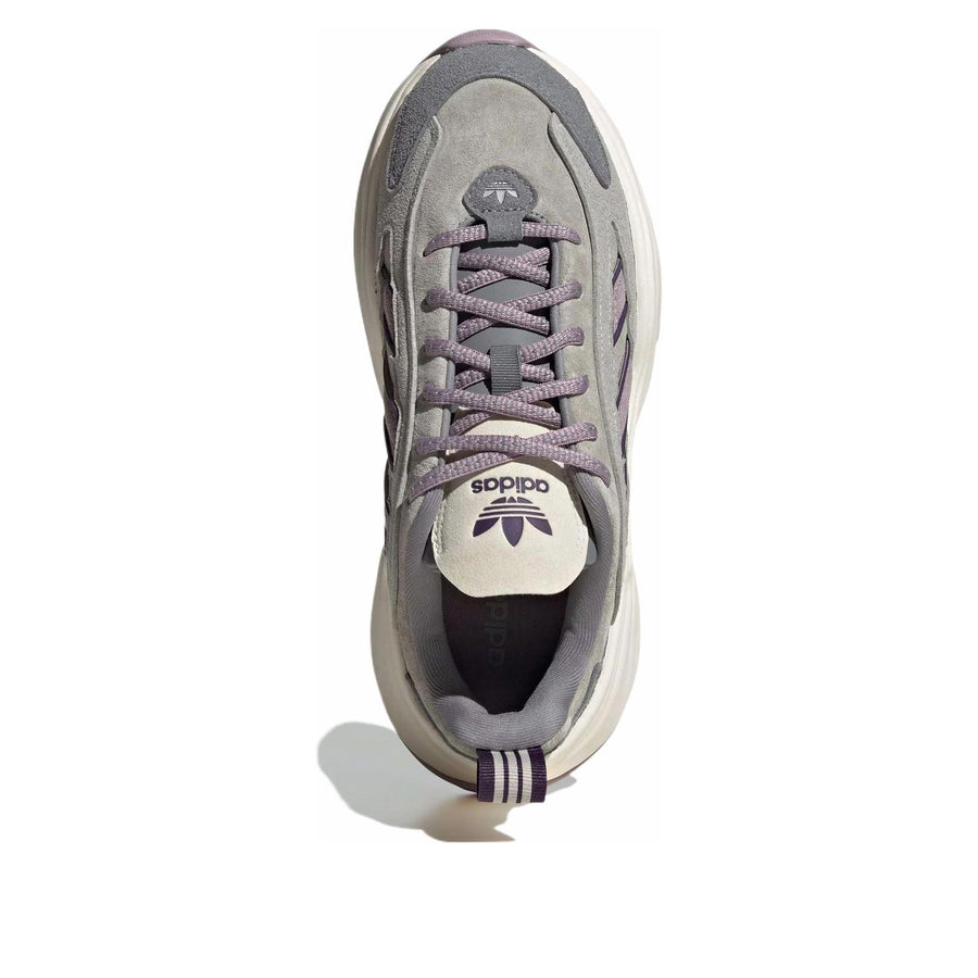 Кроссовки (WMNS) adidas Ozgaia 'Grey Purple', серый — фото 3