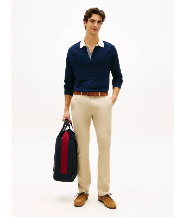 Брюки чинос Bleecker slim fit Tommy Hilfiger, бежевый — фото 2