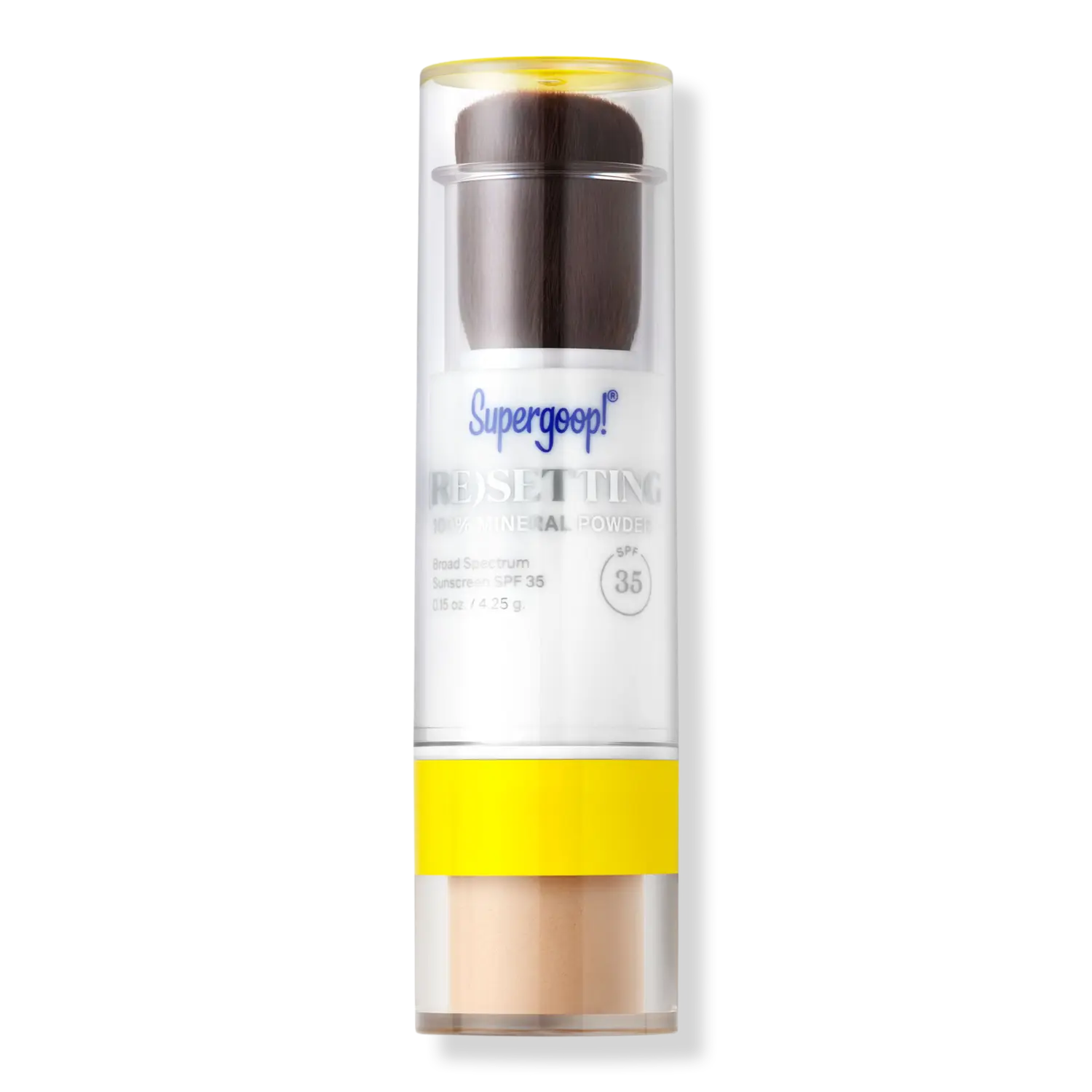 

(Пере)устанавливающая 100% минеральная пудра-солнцезащитный крем SPF 35 Supergoop!, Light