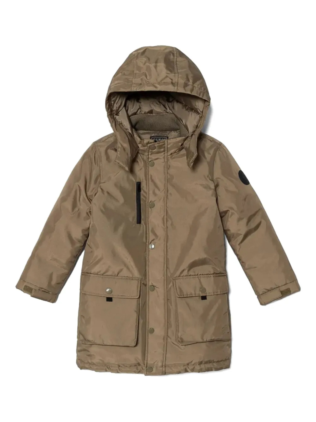 

Куртка с логотипом-аппликацией для детей guess kids, нейтральный