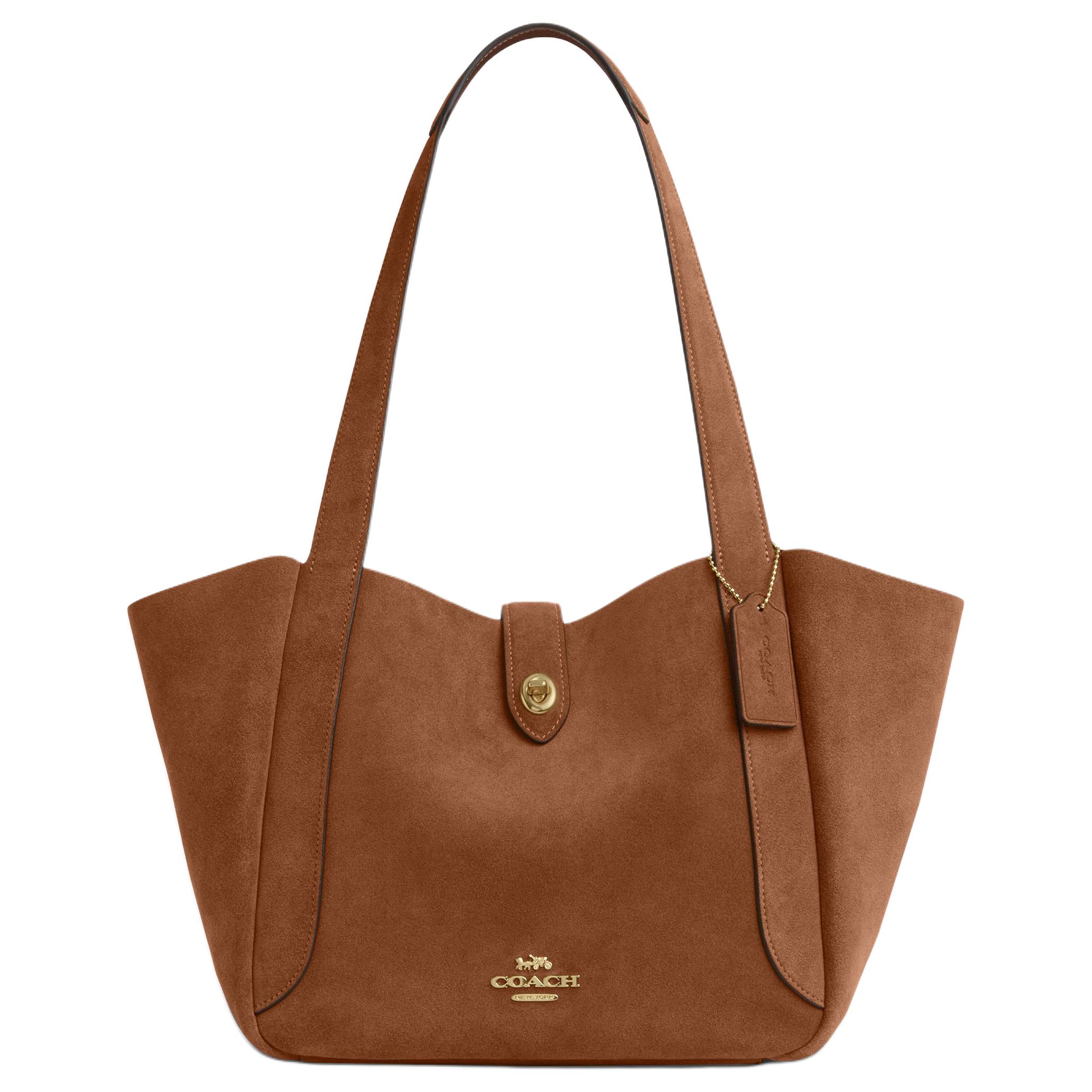 

COACH Кожаная сумка тоут Хэдли