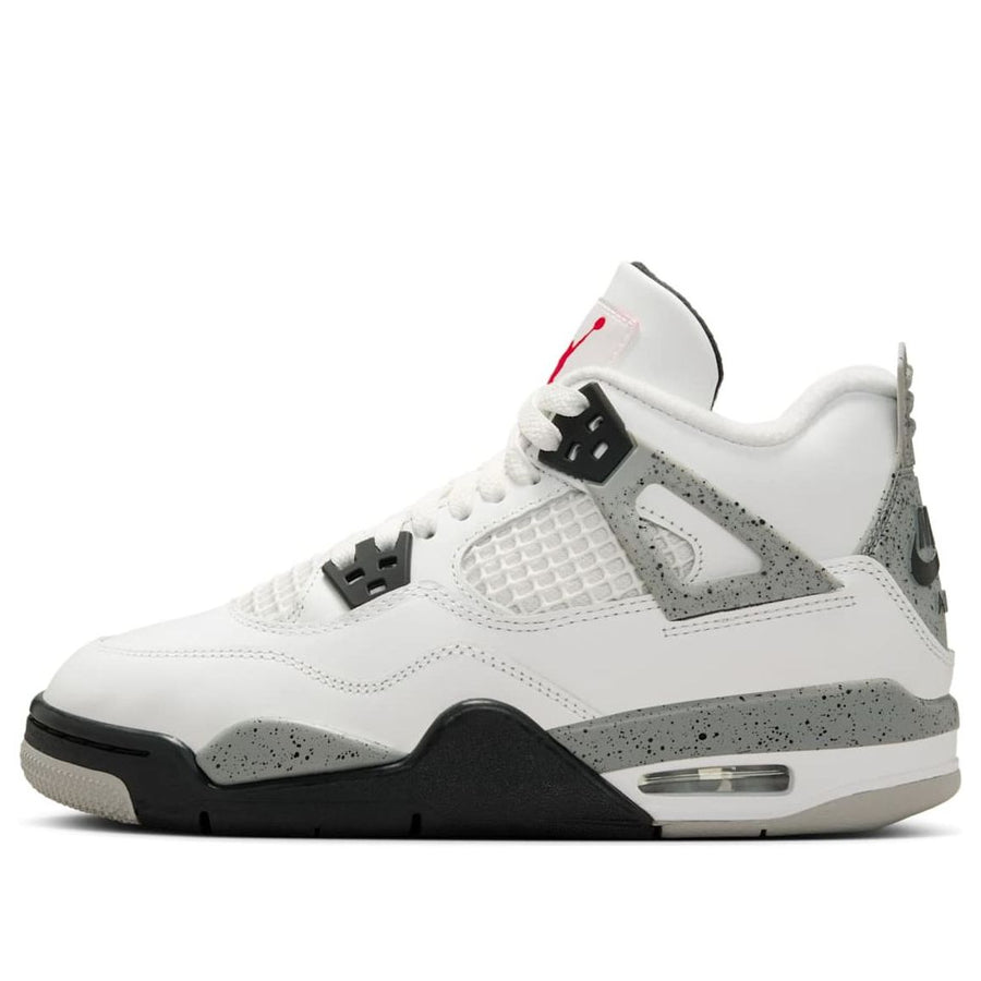 

Кроссовки (GS) Air Jordan 4 Retro 'White Cement' 2025, белый
