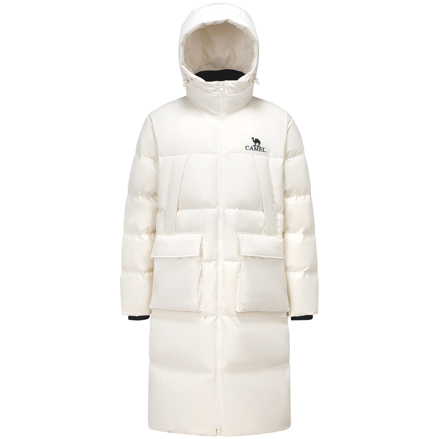 

CAMEL Теплая флисовая серия пуховик Unisex, Oat Gray