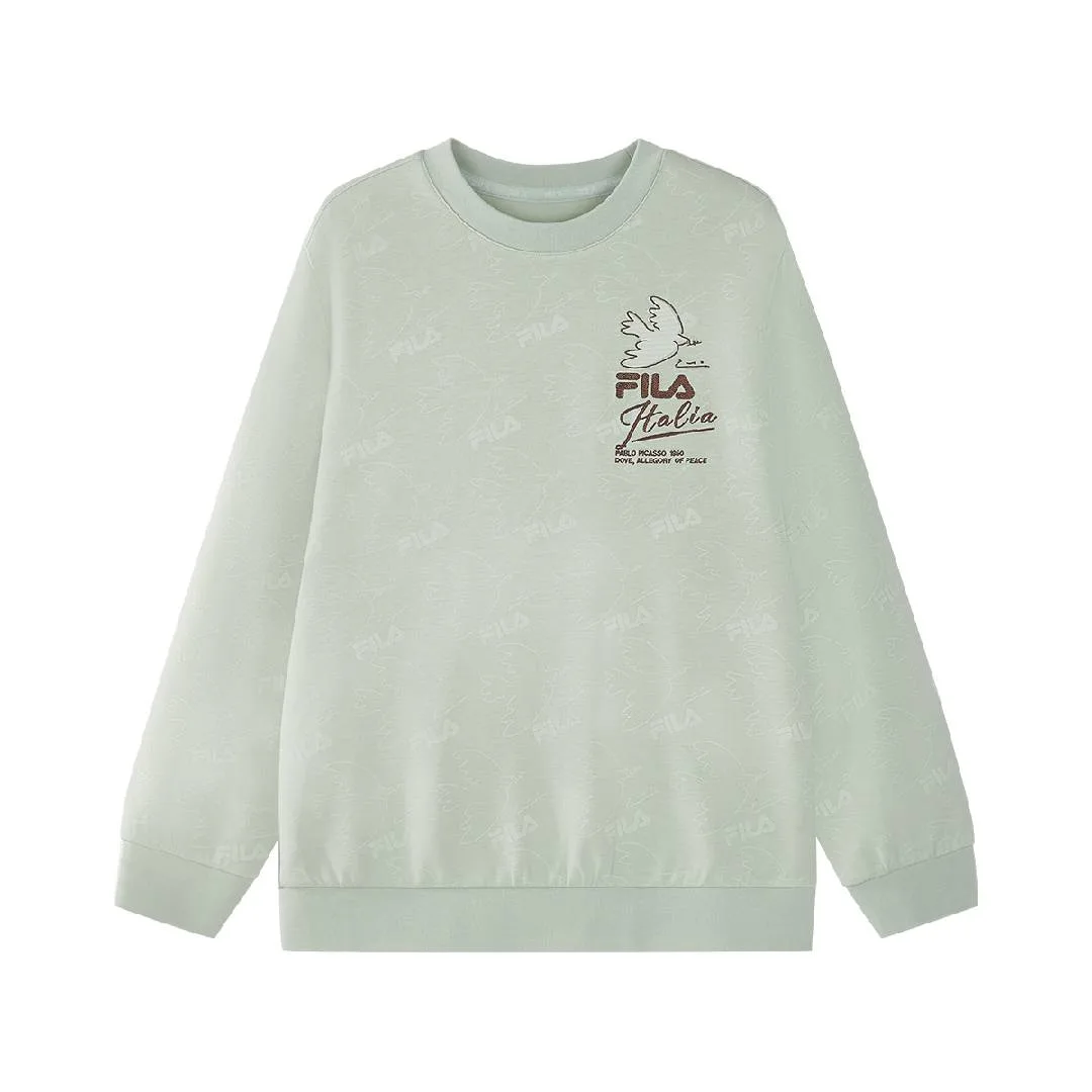 FILA KIDS Толстовка PABLO PICASSO Wild Gray Green детская