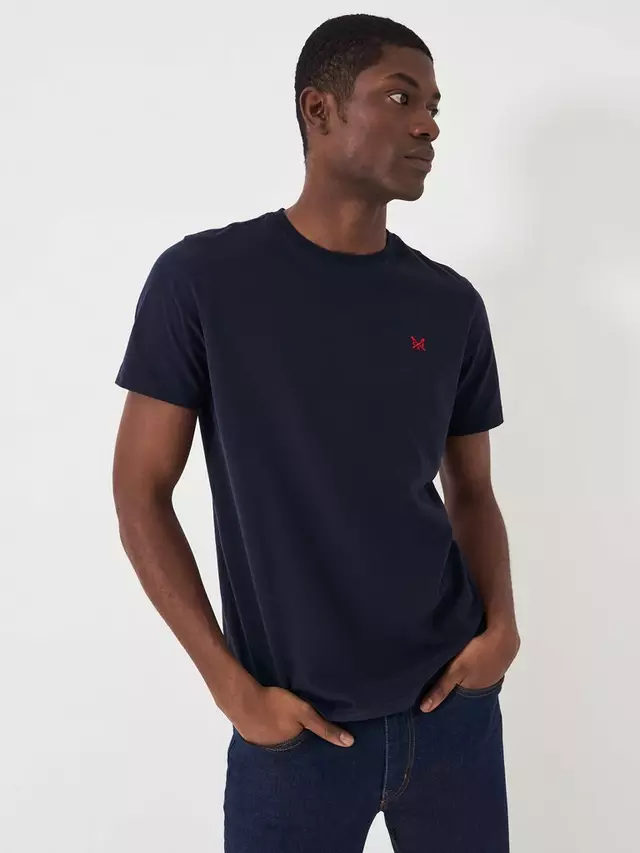 

Футболка Crew Clothing Classic Cotton, цвет dark blue