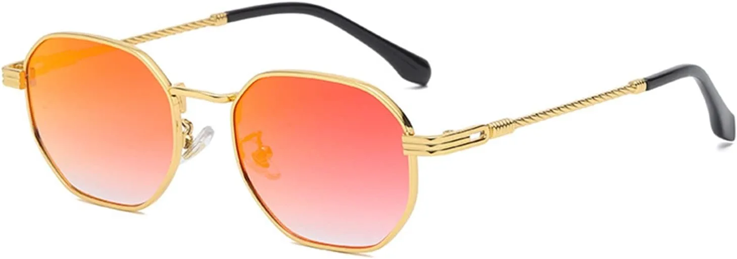 

Солнцезащитные очки GAOXIN в стиле ретро с металлическим корпусом для мужчин и женщин, для отдыха на природе, пляжа и активного отдыха (цвет: E, размер: средний), E