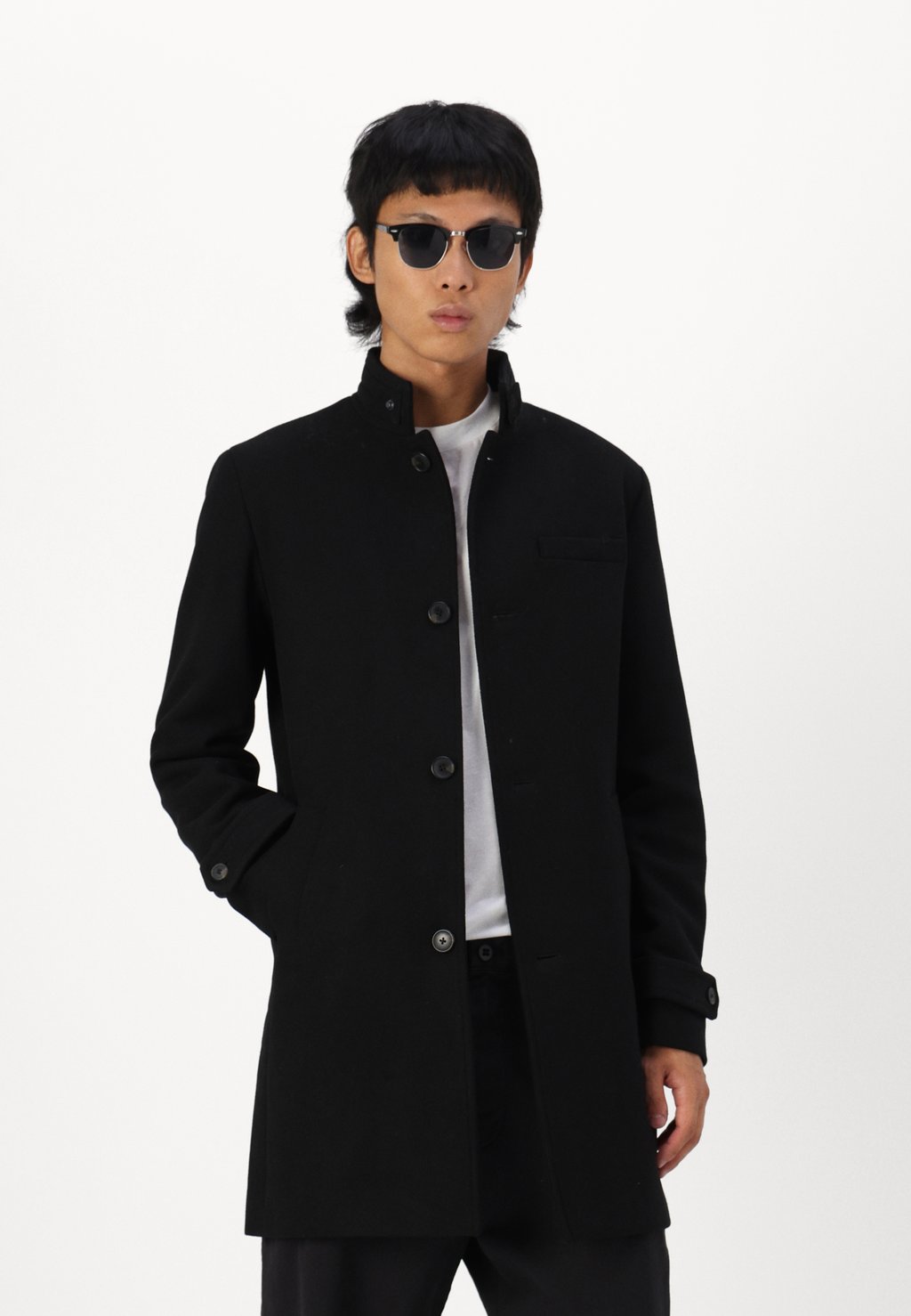 

Зимнее пальто JJEMELTON Jack & Jones, черный