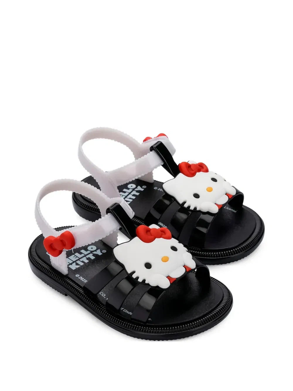 Босоножки Hip из коллаборации с Hello Kitty Mini Melissa, черный — фото 3