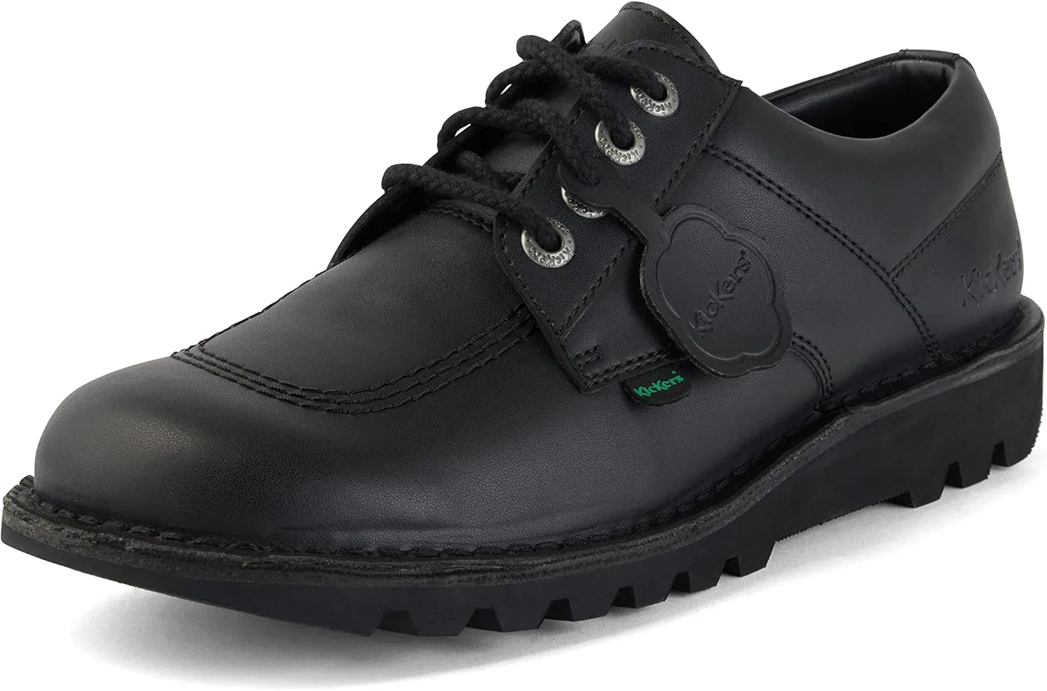 Туфли Kickers Unisex Kick Lo Vegan Synt Au Blk Derby, Black