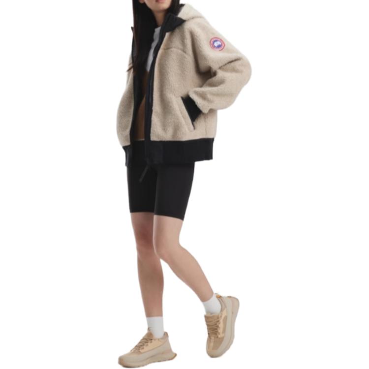 

Капюшон с молнией и шнурком Simcoe Canada Goose, Светло-палевый