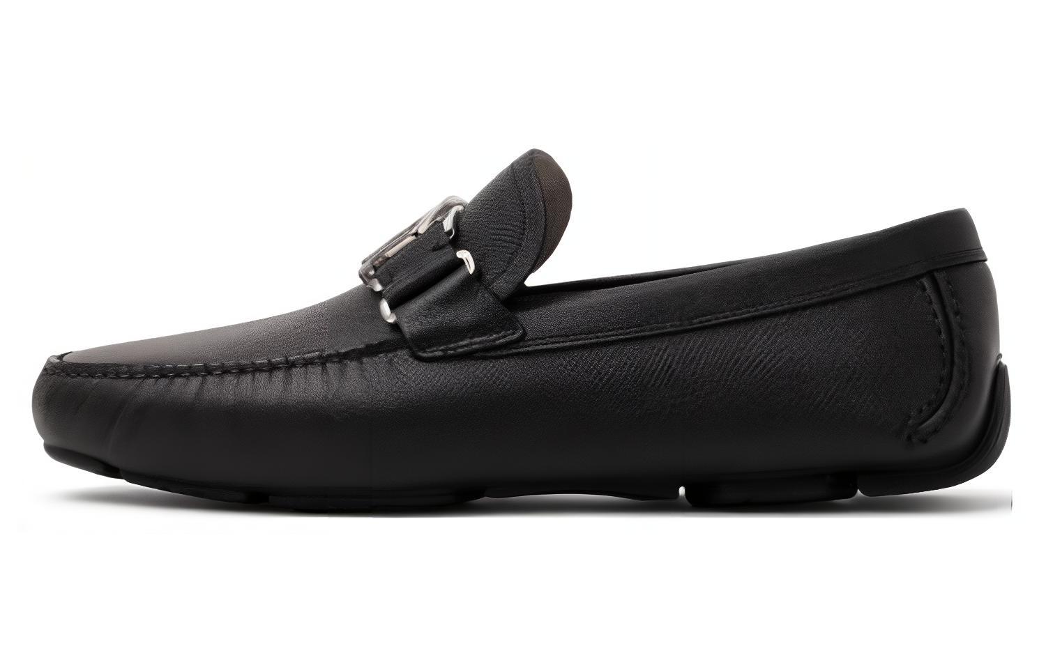 

Ferragamo Лоферы мужские черные