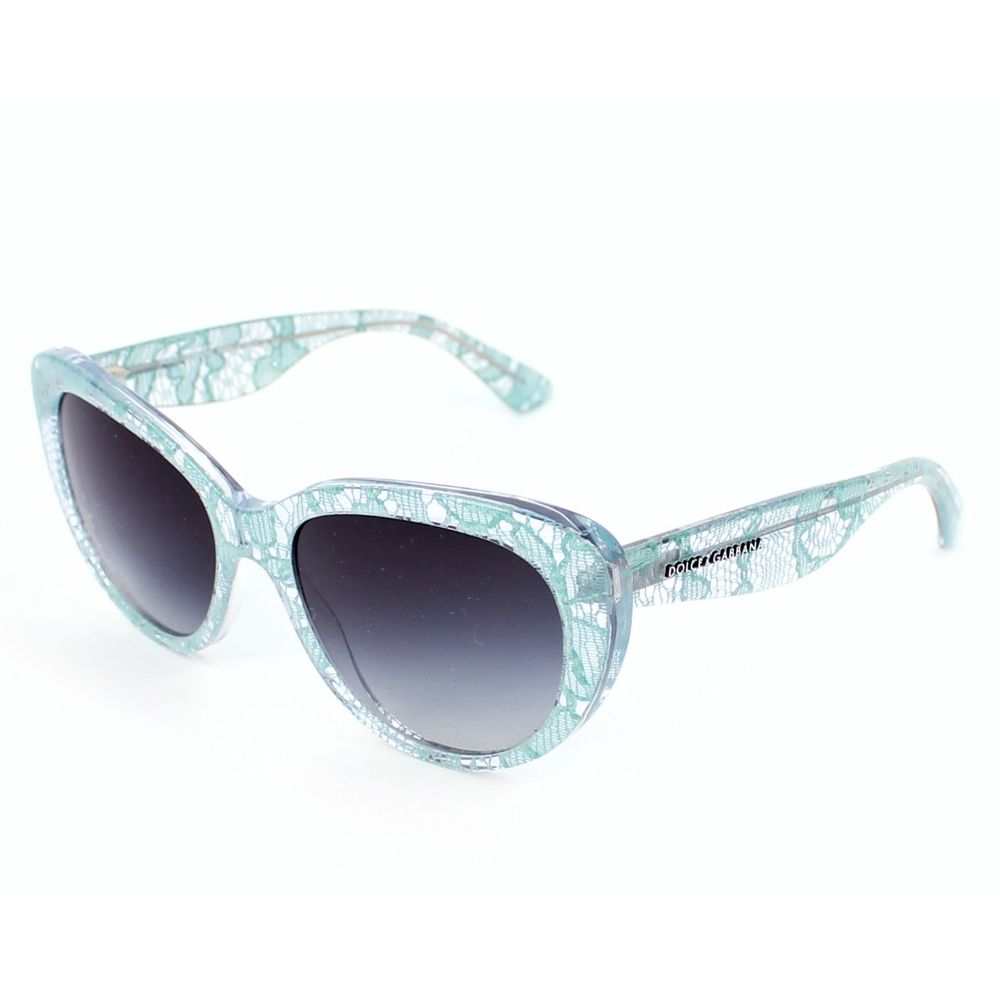 

Солнцезащитные очки Chic Turquoise Weave Frame Dolce & Gabbana, светло-голубой