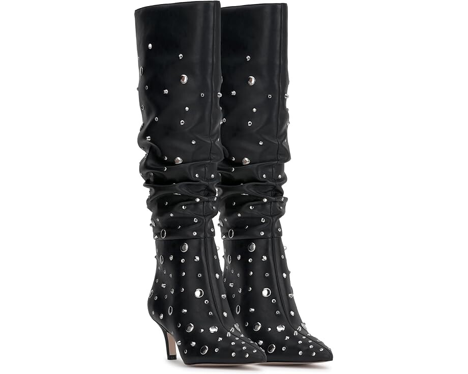 

Ботинки Jessica Simpson Naevy Kitten Heel Slouch Boot, черный